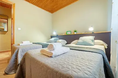 Cama o camas de una habitación en Eremita al Priorat