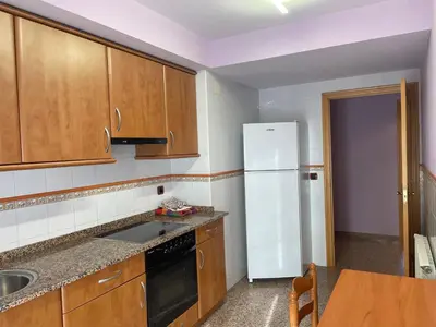 Una cocina o zona de cocina en Apartamentos Villa de Ainsa