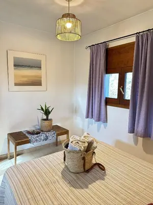 Zona de estar de La Muntanera - Eco-friendly apartment