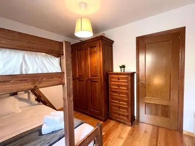 Cama o camas de una habitación en Apartament de La Coma - L'Amfitriona