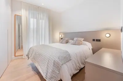Cama o camas de una habitación en Casa Lambda