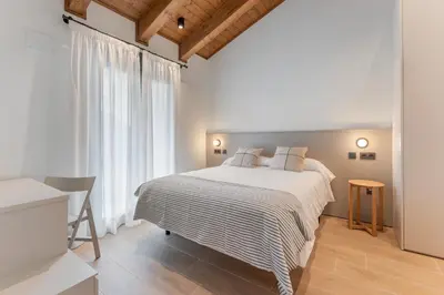 Cama o camas de una habitación en Casa Lambda