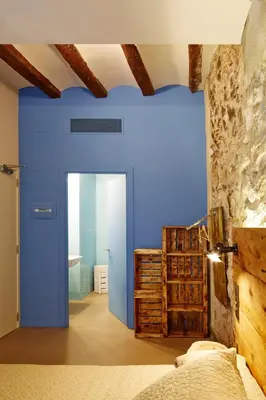 Cama o camas de una habitación en Hotel Restaurant Lotus Priorat
