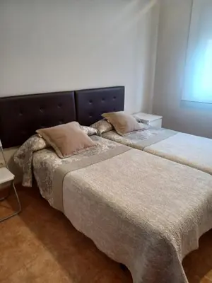 Cama o camas de una habitación en Aranaz bardenas