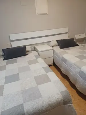 Cama o camas de una habitación en Aranaz bardenas