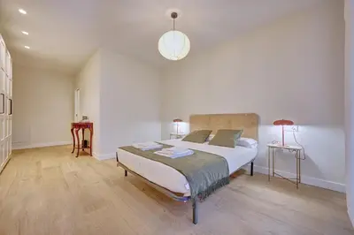 Cama o camas de una habitación en Apartamento El Conde by Clabao