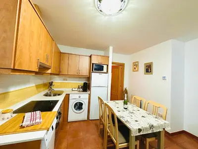 Una cocina o zona de cocina en Apartamento La Larri
