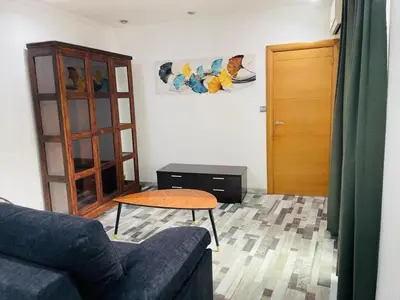 Zona de estar de Fabuloso en el corazón de la ciudad y con garaje