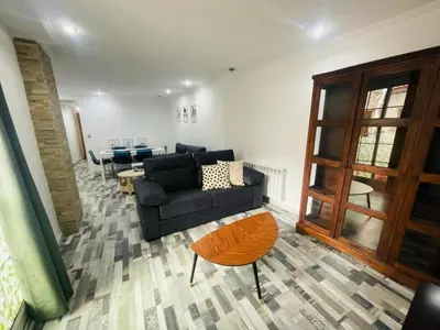 Zona de estar de Fabuloso en el corazón de la ciudad y con garaje