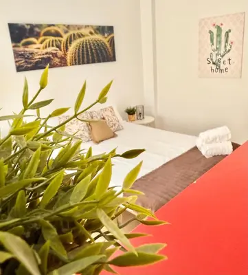 Cama o camas de una habitación en Apartamento Ana Isabel