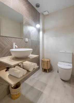 Un baño de Hostal Plaza Boutique - Solo adultos