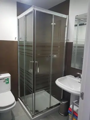 Un baño de Apartamento Castillo de Arguedas