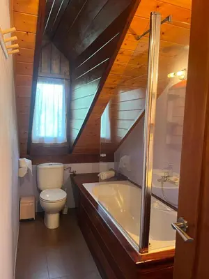 Un baño de Apartamentos Casa Gemma