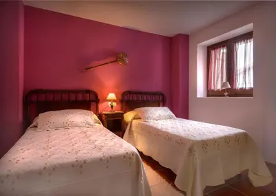 Cama o camas de una habitación en Paloma