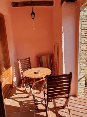 Zona de estar de Apartment Cal Viola