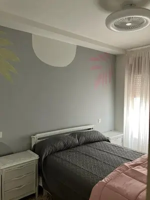 Cama o camas de una habitación en Apartamento El Mercado