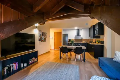 Una cocina o zona de cocina en Valle de Sueños