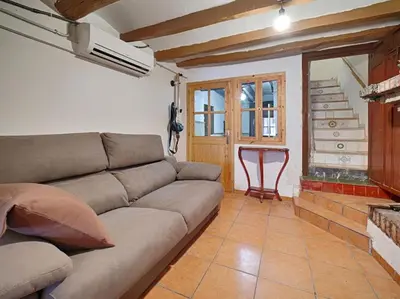 Zona de estar de Casa Rustica en Vilaverd