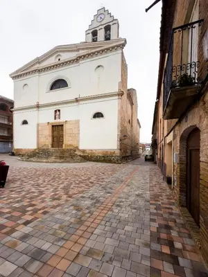 Plano de Camins del Priorat Ermita sant Pau