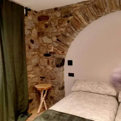 Cama o camas de una habitación en La carpintería