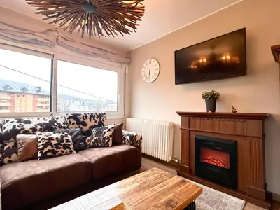 Zona de estar de Apartament Les Vernedes - L'Amfitriona