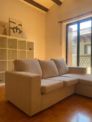 Zona de estar de Encantador apartamento en Estella-Lizarra