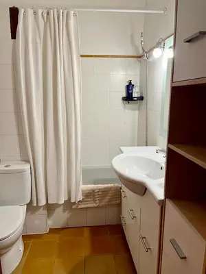 Un baño de Encantador apartamento en Estella-Lizarra