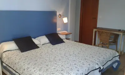 Cama o camas de una habitación en B&B Ra Tenaja
