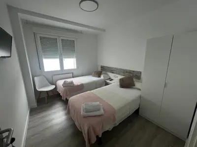 Cama o camas de una habitación en Pensión Luzía - Optional Auto Check-in