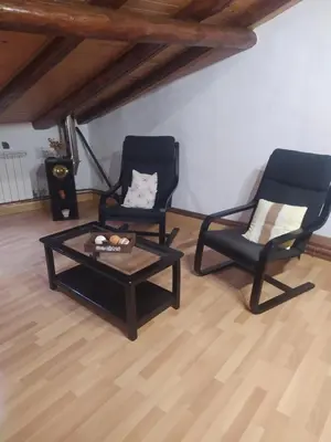 Zona de estar de Casa Rural La Maestra