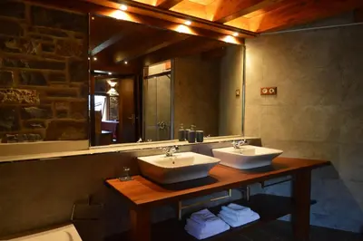 Un baño de Hotel Rural El Portón de Murillo