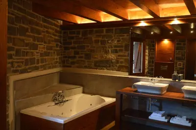 Un baño de Hotel Rural El Portón de Murillo