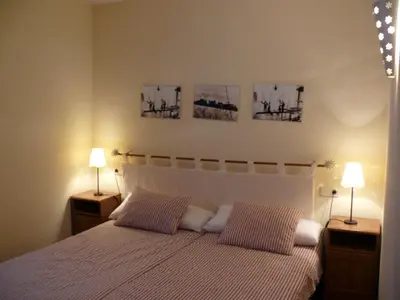 Cama o camas de una habitación en APARTMENTSUITESPAIN BAQUEIRA JARDIn