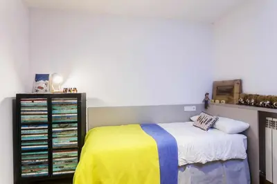 Cama o camas de una habitación en UP BENASQUE Borda Albar
