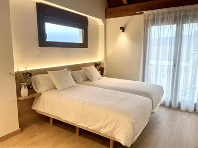 Cama o camas de una habitación en Villa Gratal