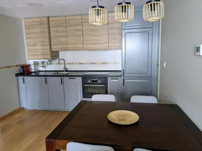 Una cocina o zona de cocina en La Casa de la Montaña