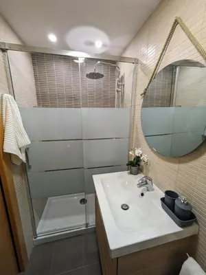 Un baño de La Casa de la Montaña