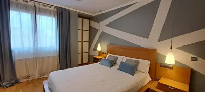Cama o camas de una habitación en Dúplex Luxury Alfaro