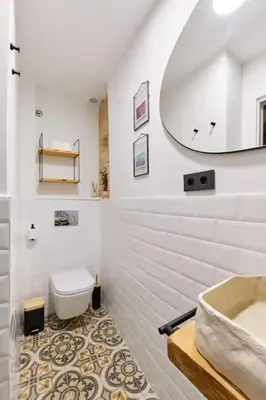 Un baño de ¡Precioso apartamento en la calle Estafeta!