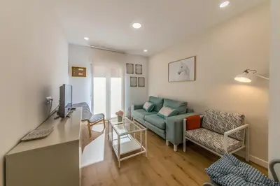 Zona de estar de Apartamento con terraza