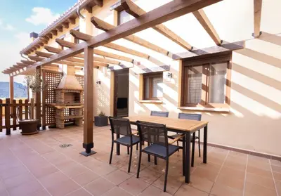 Un balcón o terraza de El sueño del Búho 2. Chimenea y barbacoa