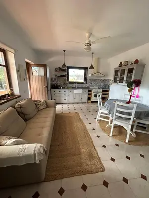 Zona de estar de Casa Mandarina