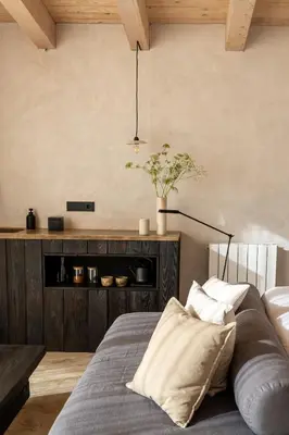 Cama o camas de una habitación en Cabañas Agotzenea
