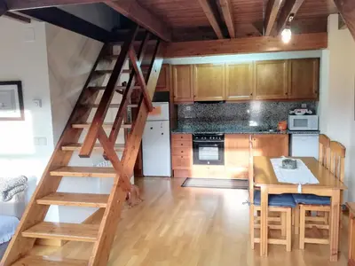 Una cocina o zona de cocina en Apartament Ca de Gallisca
