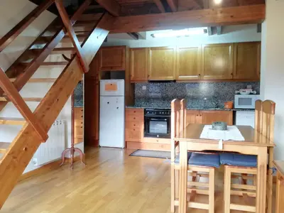 Una cocina o zona de cocina en Apartament Ca de Gallisca