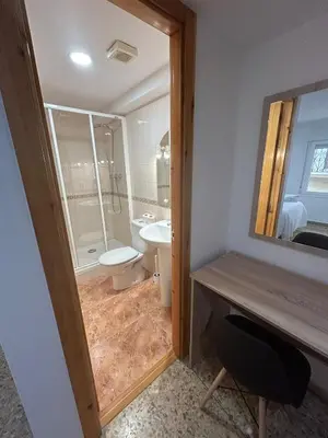Un baño de Pensión Arnedo