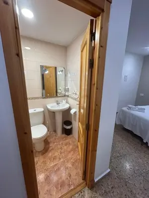 Un baño de Pensión Arnedo