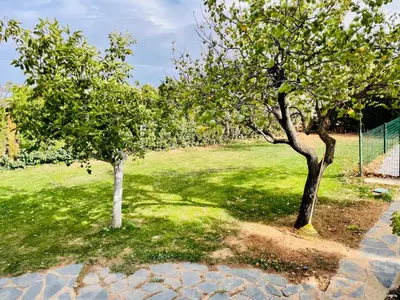 Jardín al aire libre en Villa Independente con Piscina Privada - perfecto familia y grupos