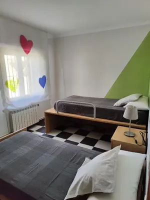 Cama o camas de una habitación en Casa Baire