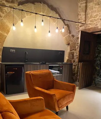 Una cocina o zona de cocina en Loft con encanto Casa Paquita